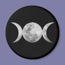 Triple Goddess magnets