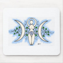 Triple Goddess Mouse Pad