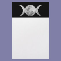 Triple Goddess stationery