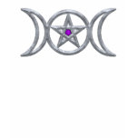 Triple Goddess Symbol T-Shirts