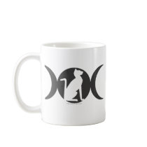 Triple Moon Cat Mug