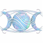 Triple Moon Opal photo sculptures