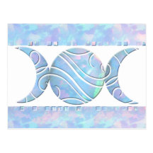 Triple Moon Opal Postcards