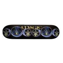 Triple Spiral Lunar Moon Skateboard