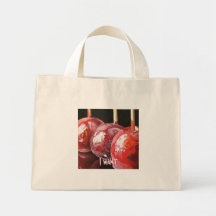 triple threat, I want candy! Canvas Bags