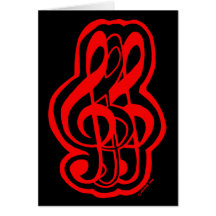 TripleTreble Greeting Cards