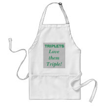 TRIPLETS, Love them Triple! Aprons