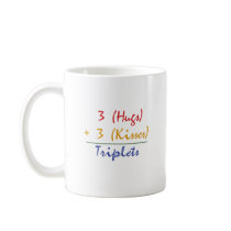 Triplets Math Coffee Mugs