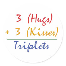 Triplets Math Sticker