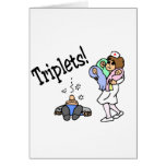 Triplets (Unisex) Greeting Card