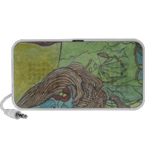 Trippy Artwork Design Notebook Speakers