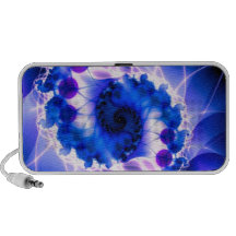 Trippy Fractal Design Notebook Speakers