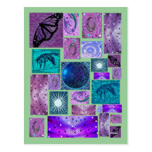 Trippy Hippy Postcards