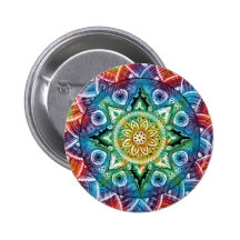Trippy Mandala Pin
