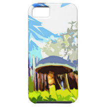 Trippy Mushroom iPhone 5 Case