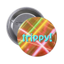 Trippy! - Psychedelic colourful button