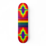 trippy Rainbow Skate Decks