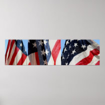 Triptych: American Flag Posters