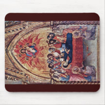 Triptych From The Cappella Delle Carceri Mousepads