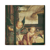 Triptych of the Adoration of the Child magnets