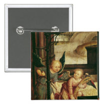 Triptych of the Adoration of the Child buttons
