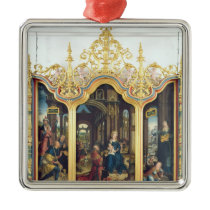 Triptych of the Adoration of the Infant Christ ornaments