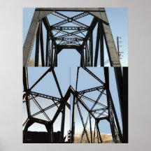 Triptych: Railroad Bridge Posters