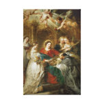 Triptych  Sv . Idelfonso Peter Paul Rubens oil Canvas Prints