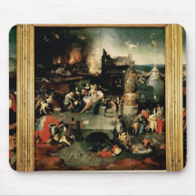 Triptych: The Temptation of St. Anthony Mouse Pads