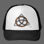 Triquetra (Brown/Silver) hats
