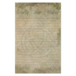 Triquetra Natural, Earth Air Water Lined stationery