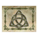 Triquetra Natural Post Card