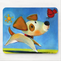 Trish Biddle Childrens Doggy 1 of 3 Mousepads