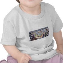 Trish Biddle Santa's Villiage T-shirt