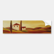 Trish Biddle Tuscany Series Bumper Sticker