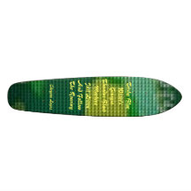 Trisha Blue Water CL Georgia Thunder Skateboard