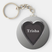 Trisha Heart Keychain by 369 My Name