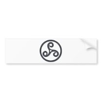 Triskel Bumper Sticker