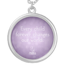 Trisomy 18 Foundation Every Child Necklace