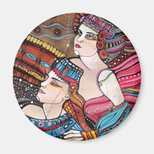 Tristan and Isolde - A love story Fridge Magnet