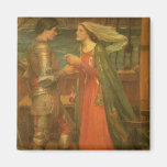 Tristan and Isolde by John William Waterhouse Fridge Magnet