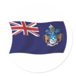 Tristan Da Cunha Flag Sticker