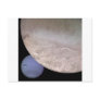 Triton with Neptune in the background NASA Postcard