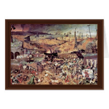 Triumph Of Death By Bruegel D. Ä. Pieter Card