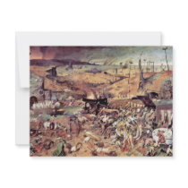 Triumph Of Death By Bruegel D. Ä. Pieter Custom Announcement