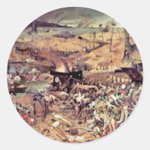 Triumph Of Death By Bruegel D. Ä. Pieter Stickers