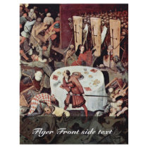 Triumph Of Death Detail By 0 (Best Quality) Personalized Flyer