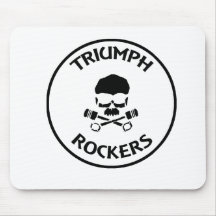 Triumph rockers alfombrillas de ratones