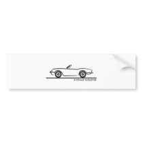 Triumph Spitfire Bumper Sticker
