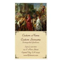 Triumphs of Caesar Peter Paul Rubens painting Business Cards